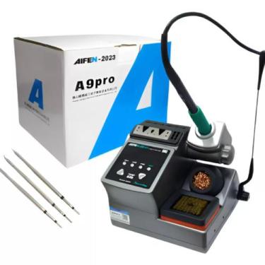 Imagem de Estação De Solda Aifen A9 Pro Profissional 120W + 3 Pontas