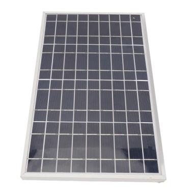 Imagem de ZJchao 30W 12V Painel Solar Carregador Portátil Carregador Solar Painel de Energia Solar IP65 Resistente à água Com Clipes de jacaré para Camping Ao Ar Livre RV RV Boat