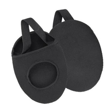 Imagem de Generic 2 peças de protetores para sapatos de ciclismo, aquecedores de dedos, meias impermeáveis para os pés, protetores para bicicletas de montanha