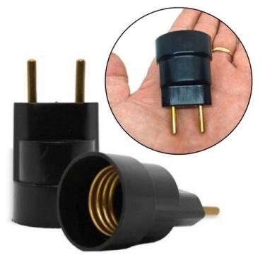 Imagem de Bocal Soquete Porta Lampada Borne Embutido Base E27 - Kaztec