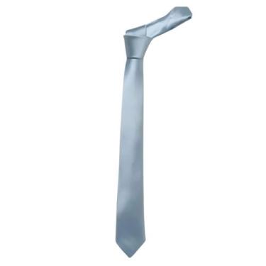 Imagem de Gravata Fosca Slim  Azul Serenite - R E R GRAVATAS