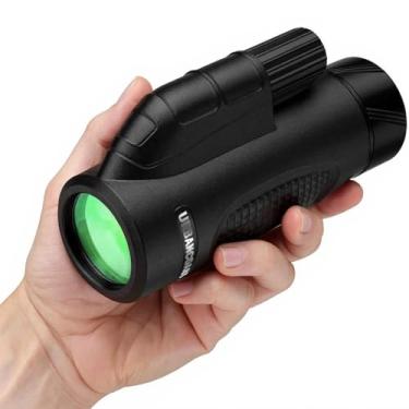 Imagem de Telescópio monocular 8 x 32 para adultos de alta potência – à prova d'água, prisma BAK4, lente FMC, mira compacta para observação de pássaros, caminhadas, viagens, acampamento e exploração ao ar livre
