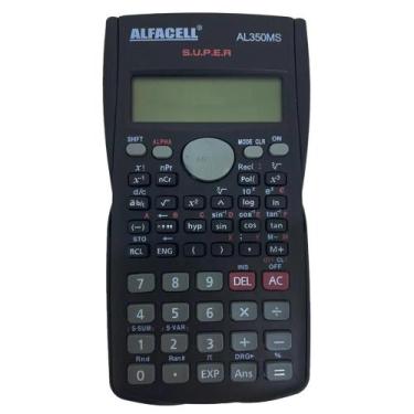 Imagem de Calculadora científica 12 dígitos AL350MS preto Alfacell