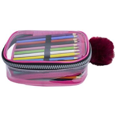 Imagem de Estojo box aba cristal FIZZ, Pink