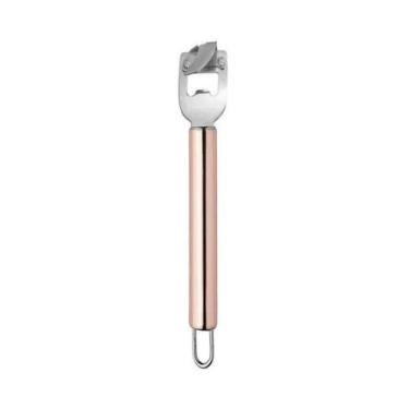 Imagem de Abridor de Latas e garrafas Inox com cabo Rosegold - Interponte