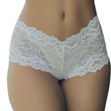 Imagem de Caleçon de Renda Calcinha Calesson Renda Calecon em Renda - Sou Gata e