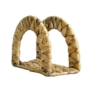 Imagem de Suporte de guardanapo de , decoração de organizador de armazenamento de jacinto de água, dispensador de armazenamento de guardanapos de vertical para café, bar, festa, restaurante, jantar