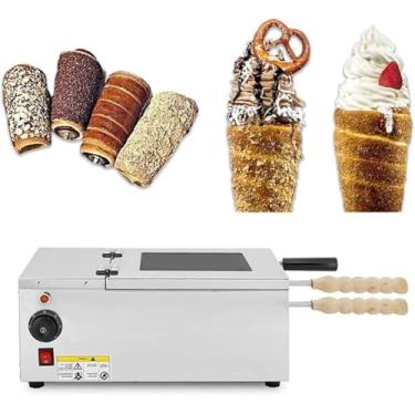 Imagem de Forno De Bolo De Chaminé Comercial 2 Rolos De Cozimento, Torradeira Elétrica De 1500 W - Faixa De Temperatura (50 °c ~ 300 °c), Para Cozinha Doméstica De Restaurante