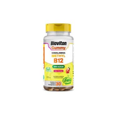 Imagem de Bioviton Gummy Methyl B12 Sabor Morango 30 gomas Unilife, Morango