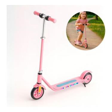 Imagem de Patinete Elétrico Infantil Com Bateria Recarregável Velocidade Até 15k