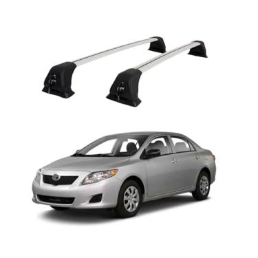 Imagem de Rack De Teto Modelo Emilia Corolla 2009 até 2014 (Prata)