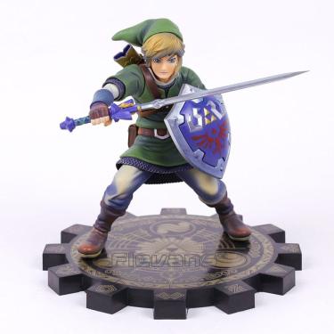 Imagem de Action Figure Link The Legend Of Zelda Game Nintendo Estatua Boneco 22Cm