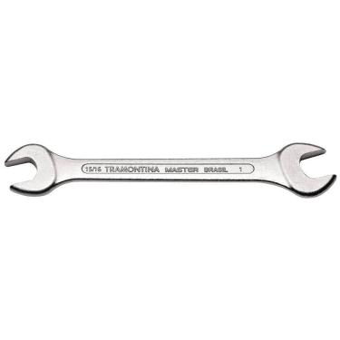 Imagem de Chave Fixa 15/16x1" Tramontina Com Corpo Em Aço Especial Cromado Tramontina