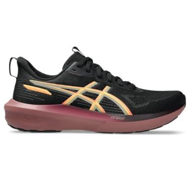 Imagem de Tênis Asics GT 1000 14 Preto Laranja e Roxo - feminino - 34 - Preto