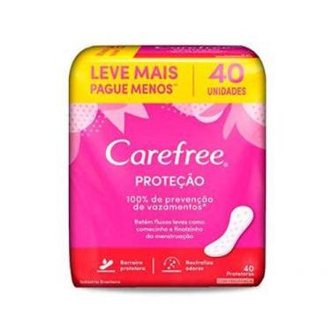 Imagem de Absorvente Carefree Original Perfume com 40un