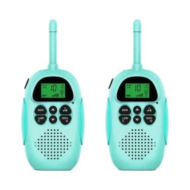 Imagem de Walkie Talkies Recarregáveis Para Crianças 2 Peças 22 Canais 3KM De Al