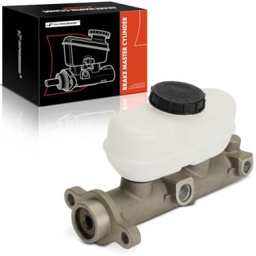 Imagem de A-Premium Cilindro mestre de freio com reservatório e sensor compatível com veículos Ford e Lincoln - F-150, F-150 Heritage, F-250, F-250 HD, F-350, Expedition, Navigator, sem controle de cruzeiro