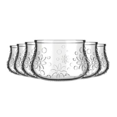 Imagem de Conjunto de Tigela Nadir Sobremesa Nature 200ml - Embalagem com 6 Peças