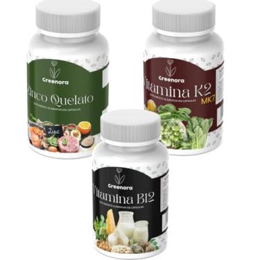 Imagem de Zinco Quelato + Vitamina K2 + Vitamina B12