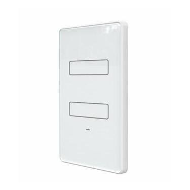 Imagem de Interruptor inteligente touch wi-fi agl 2 botão branco