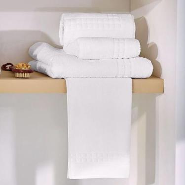 Imagem de Toalha de Rosto para Hotel Golden - Teka, BRANCO