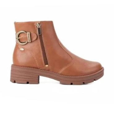 Imagem de Bota Feminina Dakota de Cano Curto Caramelo-Feminino