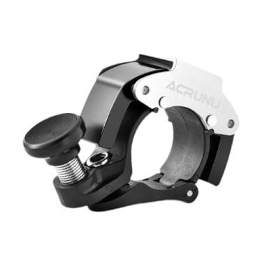 Imagem de kowaku Campainha de bicicleta com som nítido, inovadora, compacta, leve e fácil de instalar, campainha de aviso para bicicletas de estrada e montanha, Prata