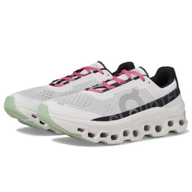 Imagem de On Cloudmonster Tênis masculino, Frost/preto, 40