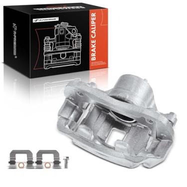Imagem de A-Premium Conjunto de pinça de freio a disco com suporte compatível com modelos Hyundai e Kia - Elantra 2007-2010, Sonata 2006-2010, Optima 2006-2010, Magentis 2007-2010, Soul 2010-2013