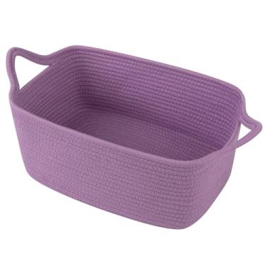 Imagem de OIAHOMY Linda cesta de tecido com sacos de presente e fitas, cesta de presente vazia para chás de bebê, aniversário, berçário com alças para quarto de bebê, sala de estar, caixas de brinquedos para