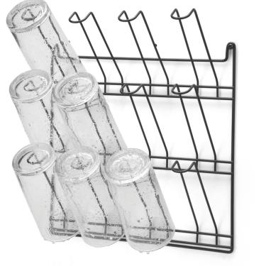 Imagem de Porta Copos De Parede Black Suporta 12 Copos 2500 Arthi