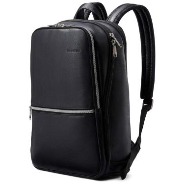 Imagem de Mochila de Couro Clássico para Laptop, SAMSONITE 126036 1041, Preto