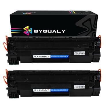 Imagem de Kit 2x toner cartucho compatível hp cb435a cb436a ce278a ce285a p1102, p1102w, m1210, m1212, m1130, m1132, m1217, m1217fw, p1006, p1005, p1505, m1120, m1522, p1505n, m1522n, m1522nf, p1566, p1606 Novo