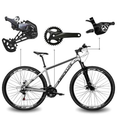 Imagem de Bicicleta Aro 29 Absolute Nero 5 Deore Shimano 12V Freio Hidráulico Quadro Alumínio MTB (Cinza, 15)