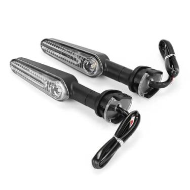 Imagem de GRJQRKHZ Luz de seta de motocicleta para Y&amaha Xj6 Diversion 2009-2016 Luz de seta traseira para motocicleta Lâmpada indicadora de freio traseiro acessórios de motocicleta