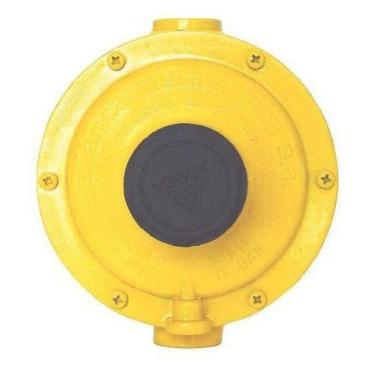 Imagem de Regulador Pressão Gás Aliança 12 Kgh Amarelo Estágio Único - Alianca