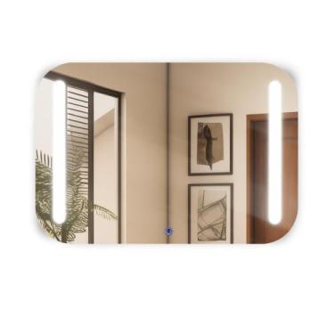 Imagem de Espelho Retangular 50x70cm Touch Led 6000k Crys Reduna