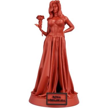 Imagem de Estátua Pombagira Rosa Vermelha - Versão 2 (Cor Sanguis Obscurus)