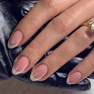 Imagem de Decoração de unhas, unhas postiças, cola de cobertura completa nas unhas, bastão de acrílico nas unhas para decoração de manicure feminina