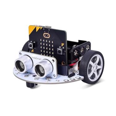 Imagem de HOLASMART Kit Veicular Microbit Mini Compatível Com Bbc Micro:Bit V2 E V1 (Sem Pilhas Aaa)