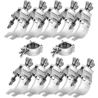 Imagem de Kit 12 Algemas Aluminio 35-40Mm Moving Led Al-25 Premium Q25 - Auratec