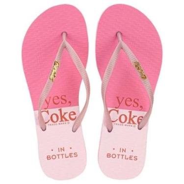 Imagem de Chinelo Feminino Coke Japan Style Coca Cola Cc3984-Feminino