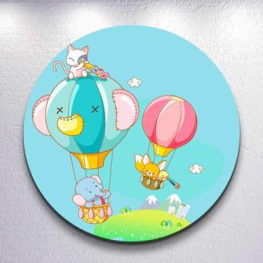 Imagem de Painel Redondo Estampas Infantil Capa Festa Tamanhos Diversos Grande M