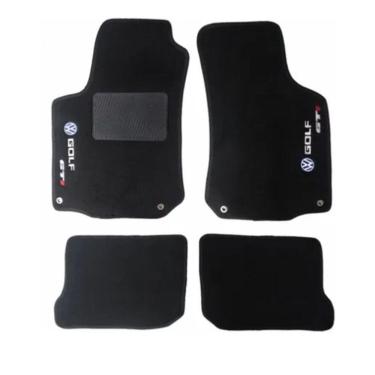 Imagem de Tapete Golf Gti 2000 2001 2002 Á 2006 Jogo Bordado Carpete