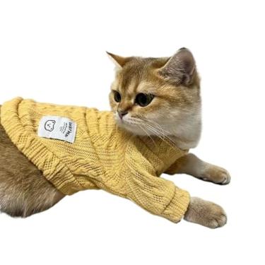 Imagem de Roupas de gatinho, suéteres para cães e gatos, para animais de estimação, fantasia de outono e inverno, casaco para gatos pequenos, médios, cães, meninas, meninos, serve de 1 a 10 kg
