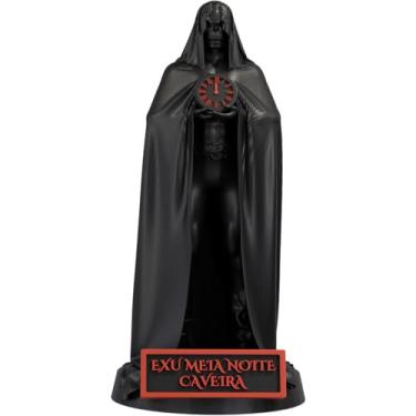 Imagem de Estátua Exu Meia Noite Caveira Candomblé Umbanda (Cor Nox Sanguine)