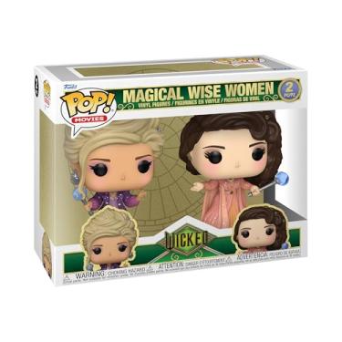 Imagem de Funko Pop! Filmes: Wicked 2 Pack - (Emerald City Players - (Kristen Chenoweth) City Players) - Wicked Part 1 - Figura de vinil colecionável - ideia de presente - Mercadoria oficial - Fãs de Filmes