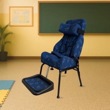 Imagem de Cadeira MEC Bioforma Infantil – Ergonomia, Segurança e Conforto em Cada Detalhe Ajuste de Altura e Inclinação, Estabilizador de Cabeça, Cintos de Segurança, para Disfunções NeuromotorasInfantil