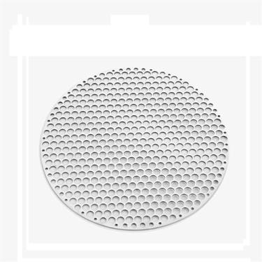 Imagem de Grelha para churrasco, malha para churrasco, rede redonda de aço inoxidável, rede para churrasco, redes para assar, ferramenta de churrasqueira, redes de ferro para acampamento, acessórios para