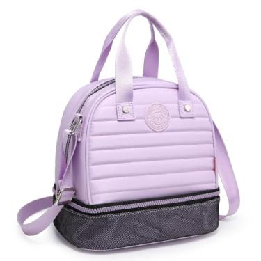 Imagem de Lancheira Franqueira Térmica KIKA Feminina Adulta Escolar (Lilás)